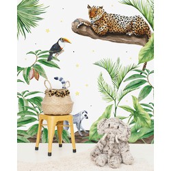 Jungle Tiger Wallpaper Mural 389,6 cm x 280 cm 