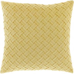 Unique Living - Kussen Mauro 45x45cm Soft Yellow