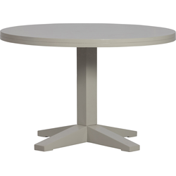 vtwonen Deck Round Eettafel - Mango Hout - Clay - 78x120x120