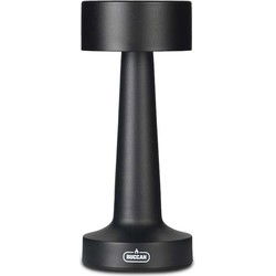 Buccan - Dumbbell tafellamp - Zwart - 3 lichtstanden en touchpanel