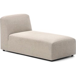 Kave Home - Module Neom chaise longue beige 152 x 75 cm