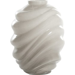 Light & Living - Vaas BIOTU - Ø29x26cm - Grijs