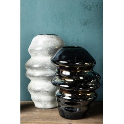 PTMD Vaas Orietta - 19x19x26 cm - Glas - Blauw
