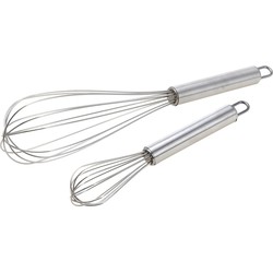 Metalen gardes/klopper/kloppers - 2x stuks - verschillende formaten - Keuken gardes