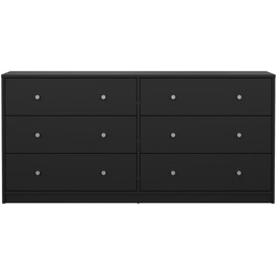 Dubbele ladekast met 6 lades B143,1 cm  LISE