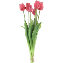 PSO Classic Tulpenbündel Sally x7 Schönheit 47 cm Kunstblumen - Buitengewoon de Boet