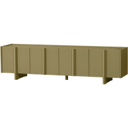 WOOOD Basu Tv-Meubel - Grenen - Moss - 53x200x46