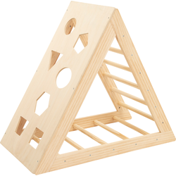 MISOU Pikler Klimboog - Montessori - Triangle - Klimframe - Baby - 78x43,5x90cm - Hout