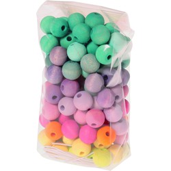 Grimm's Grimm's 120 Small Pastel Wooden Beads