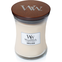 WW Vanilla Bean Medium Candle - WoodWick