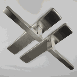 Deurklink Rowanne - staal - Modern - Handgreep - Kastgreep - Ladegreep