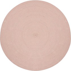 Kave Home - Rodhe rond vloerkleed 100% PET terracotta Ø 150 cm