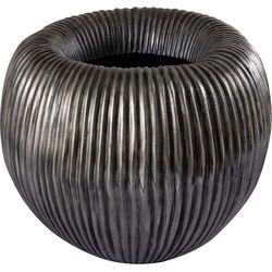 PTMD Russel Silver Alu Pot Low Ribbed Small