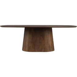 Eetkamertafel Stockholm deens ovaal 240cm