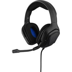 De G-LAB Korp Cobalt Gaming Headset is compatibel met pc, PS4 en Xbox One - zwart.
