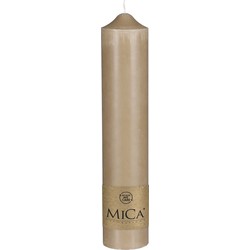 Mica Decorations Kaars - H35 x Ø7 cm - Beige