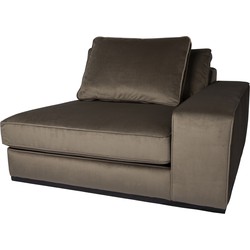 PTMD Block sofa arm right Juke 12 taupe