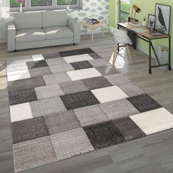 Laagpolig Vloerkleed Briloda - Grijs - 160x230 cm