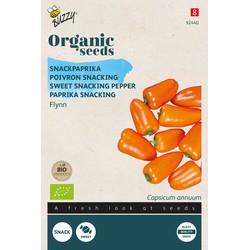 Organic Snackpaprika Flynn (BIO) oranje