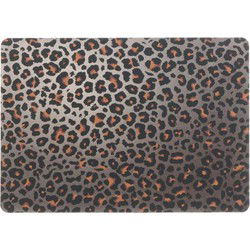 Unique Living | Placemat Ulla | Rechthoekig | Polyester | Bruin | 30x45cm