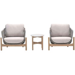 Garden Impressions Aberdeen lounge set 3-delig -grey sand