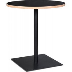 FUSION ronde tafel 80x80x755 cm Zwart
