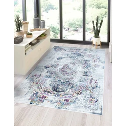 Sarande Vintage Crème / Multi vloerkleed - - 80 X 150 CM