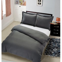 Luna Hotel Home Collection - Dekbedovertrek - London - Antraciet