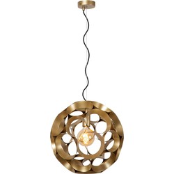 Raahe - Hanglamp - Ø 40 cm - 1xE27 - Mat Goud / Messing