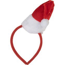 Clayre & Eef Kerst Haarband 12x6x22 cm Rood Kunststof