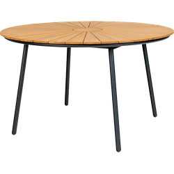 Matteo ronde tuintafel bruin - Ø130 cm