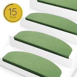 LW Collection OUTLET  trapmatten groen 15 stuks zelfklevend