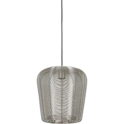 Light & Living - Hanglamp Adeta - 28x28x30 - Zilver