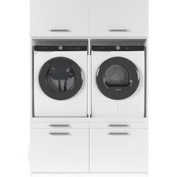 Wasophoogte Wasmachine Kast Budapest – Pure Wit