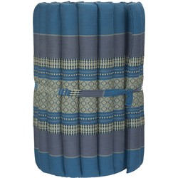 Fine Asianliving Thaise Mat Oprolbaar Matras 190x50x4.5cm Hemels Blauw