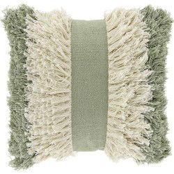 Unique Living - Sierkussen Ziggy Tea Green -45x45cm