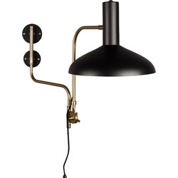 Dutchbone Devi Wandlamp Zwart