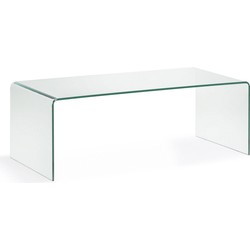 Kave Home - Burano glazen salontafel 110 x 50 cm