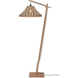 Vloerlamp Tahiti - Bamboe/Zwart - 65x45x150cm