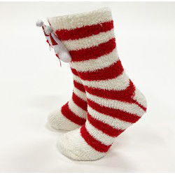 Textino FUNNY SNOWMAN - House socks - Biking Red - Textino