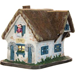 Efteling Huis van Vrouw Holle Kerstdorp - 19x14x16 cm - Porselein