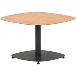 Leon Bijzettafel Licht Teak Look 70x70x43 cm