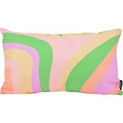 Retro Waves | 30 x 50 cm | Kussenhoes | Katoen/Polyester