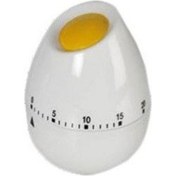 Kookwekker/eierwekker ei met eidooier 8 x 7 cm - Kookwekkers
