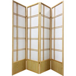 Fine Asianliving Japans Kamerscherm Shoji B180xH180cm Scheidingswand