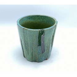 Villa Pottery  Groene Pot Victor - hoog