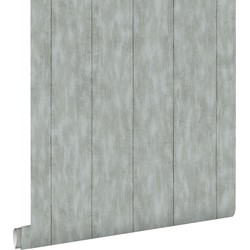 ESTAhome behang sloophout grijs - 53 cm x 10,05 m - 128009