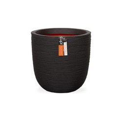 Capi Europe - Pot bol Rib NL 54x52 zwart