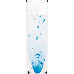 Ironing Board B, 124x38 cm, Solid Steam Unit Holder - Ice Water