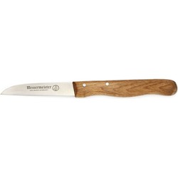 Solinger Messermeister Beukenhouten Aardappelmesje 8 cm RVS
